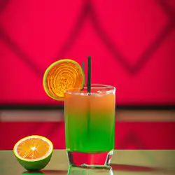 Une image de Un cocktail vert pour une soirée fraîche