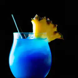 Une image de Blue Paradise, le cocktail qui t'emporte directement sur une île paradisiaque