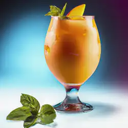 Une image de Le cocktail Mango Tango : la touche exotique à ta soirée !