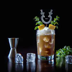 Une image de Cocktail Whisky Sour Garden : Le mélange parfait pour vos soirées d'été !