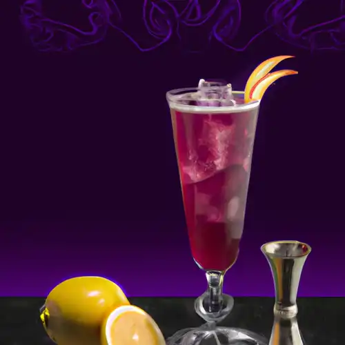 Une image de Le Purple Streak: Mon nouveau cocktail préféré