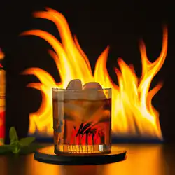 Une image de Flamme Infernale : Le Cocktail Qui Te Fera Grimper Aux Rideaux !